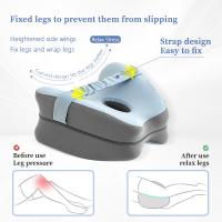 Almohada De Memoria De Espuma En Forma De Mariposa Para Alivio Del Dolor En La Columna Lumbar Caderas Rodillas Diseño Ergonómico Para Adultos - details 3