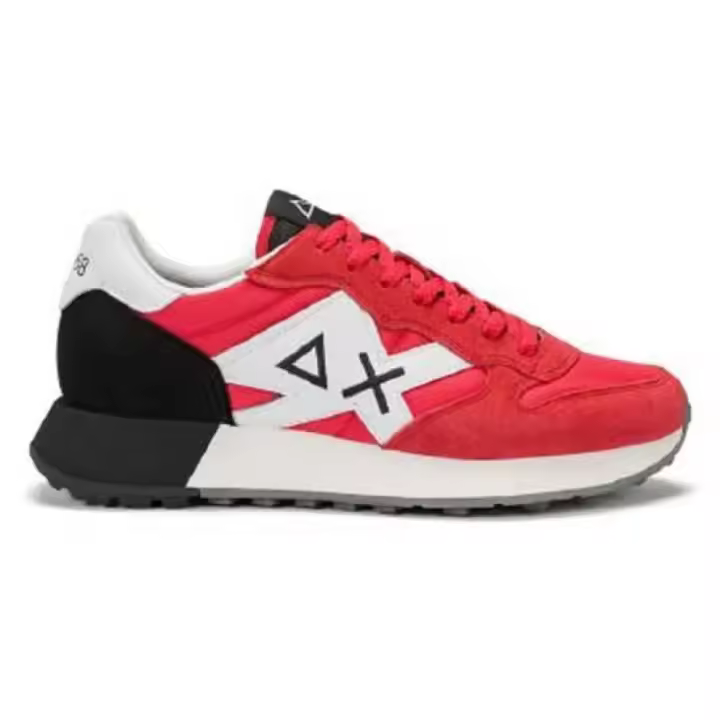 Calzado hombre Zapatillas Sun68 Zapatillas Jaki 2.0 Solid Rojo - 1