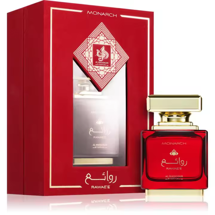 Perfume arabe de mujer Rawae'e Monarch  Al Wataniah  100ml,Fragancia dulce,atemporal,lujosa,única,oriental,Colonia femenina lujosa,bonita NOVEDAD - 1