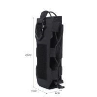 DIZETION Bolsa De Agua Para Deportes Al Aire Libre Funda Para Radio Y Botella Molle Funda Para Canteen Y Radio Holster De Cinturón Para Caza Senderismo Viajes - details 12