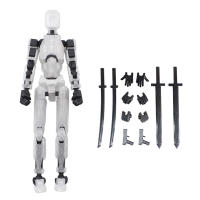 Set De 13 Figuras De Robot Completo Móvil 3D Impresión Mannequin Para Niños Y Adultos Regalos Juguete Educativo De Actividad Corporal Completa - details 6