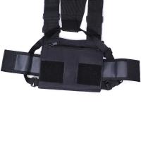 Rig De Pecho Exterior Bolsa De Almacenamiento Para Radio De Dos Maneras Accesorios De Caza Funda De Cinturón EDC Porta Walkie Talkie Bolsa De Mochila De Nylon - details 6