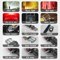 Linterna LED Portátil De Llave Mini Luz De Trabajo Para Exteriores Y Camping Recargable Con Herramientas Integradas Llave De Seguridad Y Destornillador - details 10