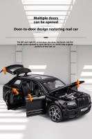 Modelo De Coche De Negocios De Lujo a Escala 1:32 Con Decoraciones �nicas Del Consolador Y Sonido Luz Alta Divertida Adorno Metal CCA - details 5