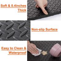 30PCS Alfombra De Gimnasio Deportiva EVA No Esmerilada Antideslizante Gruesa Para Sala De Ejercicio Y Uso Doméstico Tamaño 30x30cm - details 4