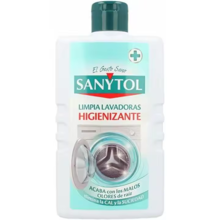 Limpiador Sanytol para Lavadoras 250ml - Higiene Profunda y Frescura Duradera - 1