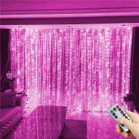 Luces De Cinta LED USB Para Cortina Con Control Remoto Decoración De Festival Para Pared Y Jardín Conectable Luz De Hada Para Dormitorio Y Exterior - details 37