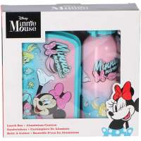 Set de cantimplora aluminio 500ml + Sandwichera Minnie Mouse - Disney - details 2