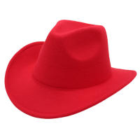Sombrero De Vaquero Occidental Para Escenario Y Uso Exterior Protección Solar Estilo Étnico Tíbetano Panamá Francés Retro Unisex - details 7