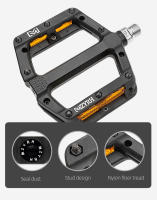 Pedales De Bicicleta MZYRH De Nylon Reflectante Con 3 Rodamientos Ultraligeros Antideslizantes Impermeables Para MTB Y Carretera Piezas De Bicicleta - details 6