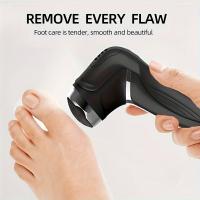 Máquina De Pedicura Removedor De Callos Herramientas Profesionales Para Pies Eliminador De Piel Muerta Triturador Eléctrico De Pies Recargable ABS Tamaño USB - details 11