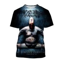Camiseta 3D Personalizada Exodus Para Hombres Y Mujeres Estilo Hip-Hop Harajuku Callejero Punk Casual Transpirable De Verano - details 4