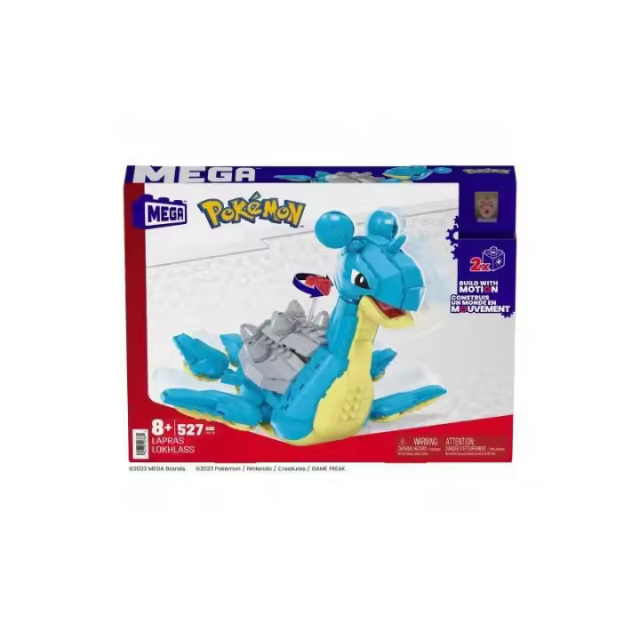 LAPRAS MEGA POKEMON CONSTRUX 527 PIEZAS DE MATTEL - 1