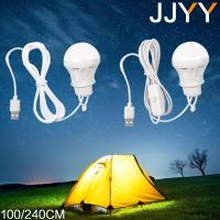 Lámpara De Camping Portátil 100/240CM Con Luz LED USB Fuente De Energía 5V Incluye Bombilla Equipo De Camping Para Luces De Tenda Y Senderismo - details 0