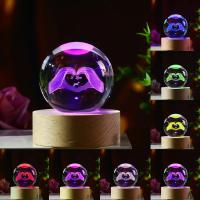 Bola De Cristal Luminosa Con Patrón Tema Del Amor Decoración Para Habitación Sala De Estar Oficina Regalo De Cumpleaños - details 4