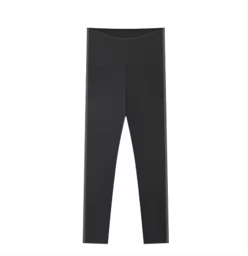 Pantalones De Yoga Para Mujer Ultrafinos Y Transpirables Bloqueo Solar Con Efecto Levantador De Caderas Pantalones De Exercicio Casual Elasticidad Alta Secado Rápido Negro - 1