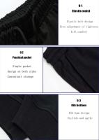 Pantalones De Correr Para Hombre Con Estampado Animal Fitness Running Sportswear Leggings Casuales De Medio Peso Con Cierre De Cordón - details 8