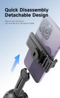 Soporte De Teléfono Con Seguimiento Facial Automático TOKQI-P03 Gimbal Inteligente 360° Rotación Para Smartphone Y Cámara De Acción Ideal Para Vlogs - details 14