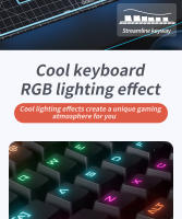 Teclado Mecánico USB MUCAI De 87 Teclas Con Iluminación LED Retroiluminada Para Gaming Switches Rojos Adecuado Para Escritorio - details 8