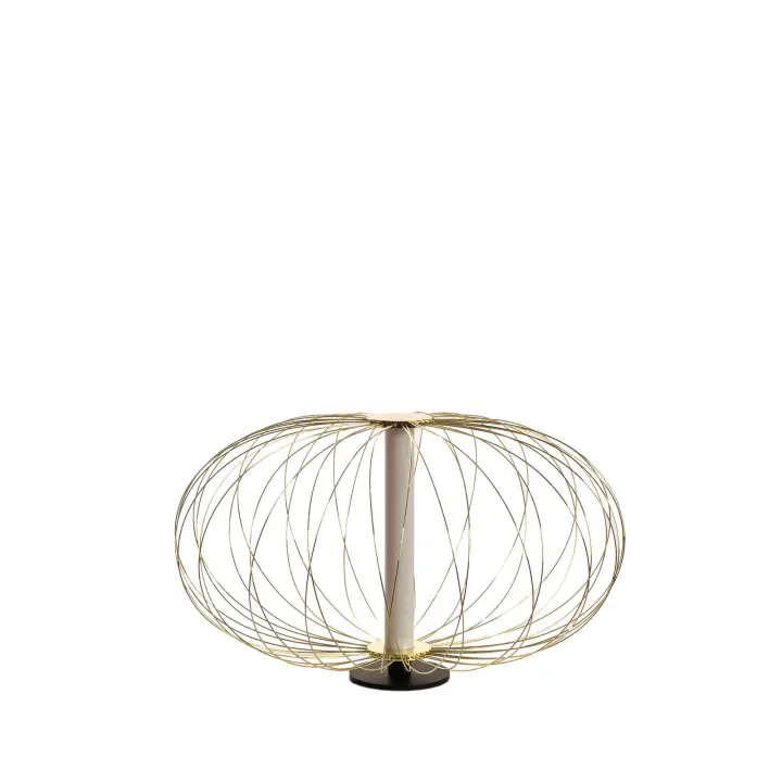 Mizar - Lámpara de Mesa LED de Maple Blanco - 1