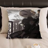 Funda De Cojín Nier Automata 2b 40x40cm 45x45cm Para Coche Sofá Regalo De Navidad Funda De Cojín De Terciopelo Cortado Anti-deslizante - details 10