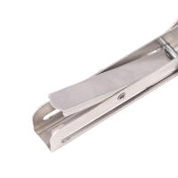 Pequeña Mesa Plegable De Acero Inoxidable Gris Para Caravana Accesorios De Coche Base De Escritorio Plegable Para Camping - details 20