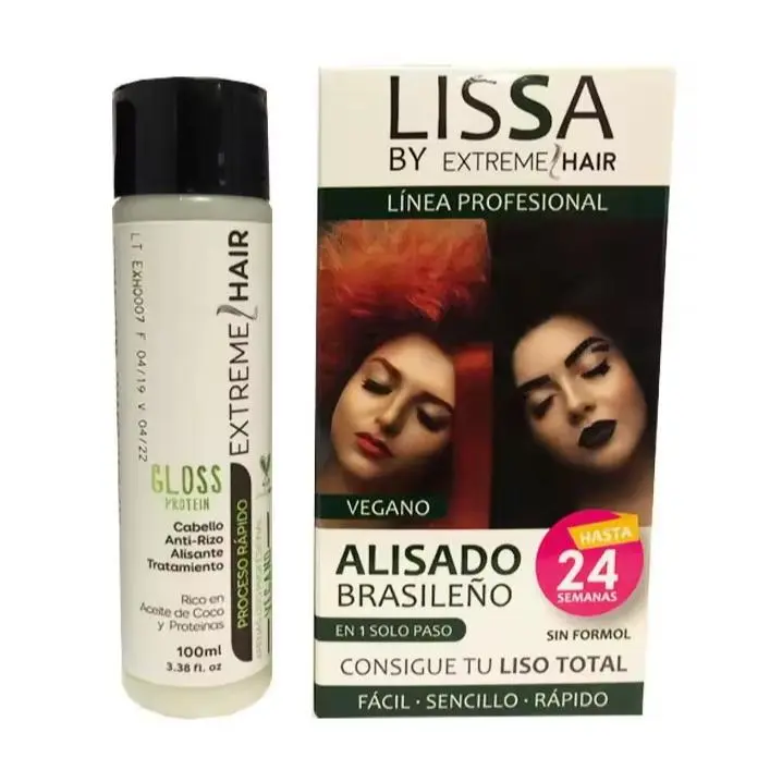 Lissa Alisado brasileño Nanoplastia todo tipo de cabellos Un paso NOVEDAD¡¡ CHampú Alisador 100 ml - 1