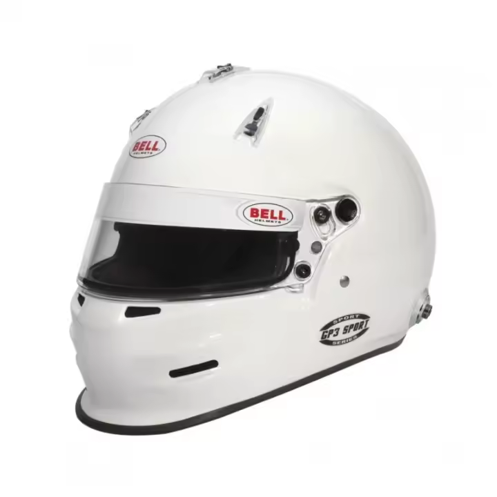 CASCO BELL GP3 SPORT BLANCO (HANS) TALLA L(60-61) FIA8859-2015 - 1