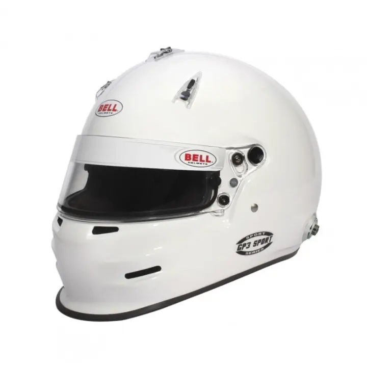 CASCO BELL GP3 SPORT BLANCO (HANS) TALLA L(60-61) FIA8859-2015 - 1