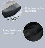 Cubierta De Asiento Para Motocicleta Universal Protector Impermeable De Cuero PU Antideslizante Y Antiarrugas Para Sillín De Autocycle - details 6