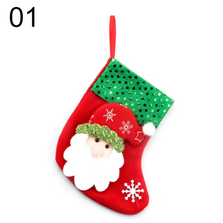 Ganchos De Navidad Con Calzón De Santa Conejo Y Árbol De Navidad Regalos De Dulces Decoración De Fiesta De Año Nuevo Navidad - 1