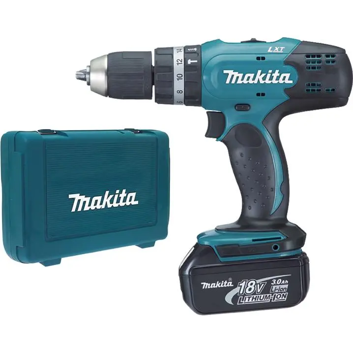 Taladro Atornillador Combi Makita DHP453RFE 18V 2B 3AH - Potente y Versátil - 1