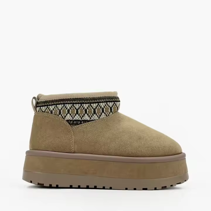 Botas australianas khaki - Modelo X - Modelo con pelito interior y suela de goma - 1
