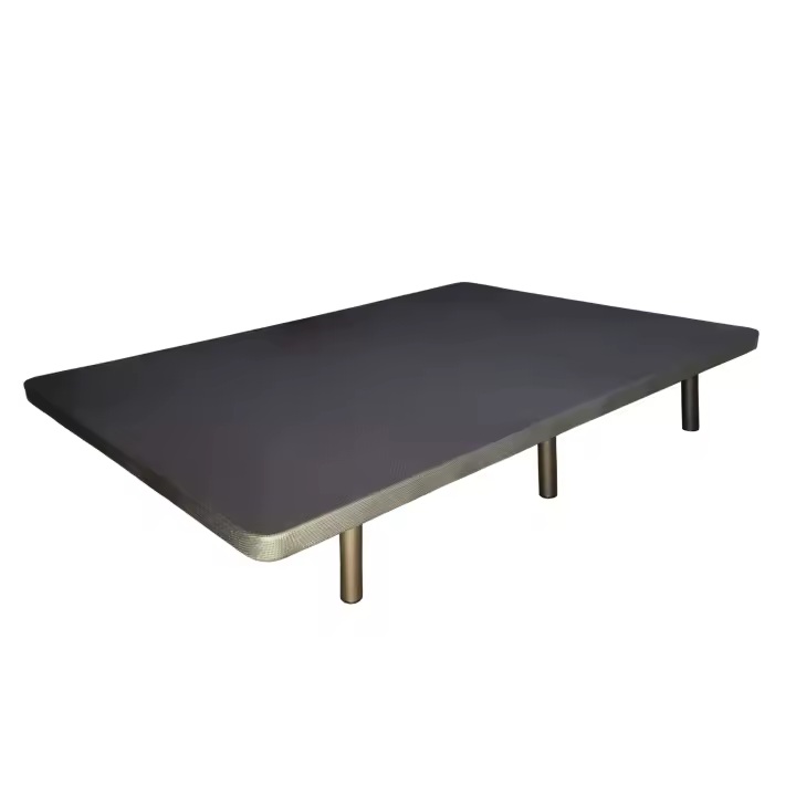 Miroytengo Base Tapizada 90x190 cm Gris Marengo Tubo 40x30 mm (Con Patas) - 1