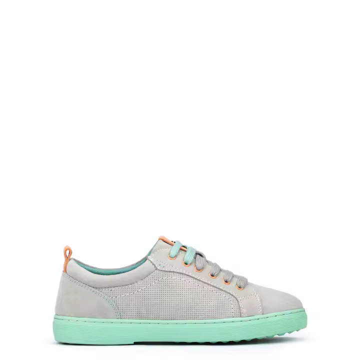 Sneakers de Piel Mimas Egadi Gris para Mujer Meröhe - 1