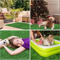 Pataca De Grama Artificial Para Perros Grande Tapete De Inodoros Portátil Para Entrenamiento De Mascotas Material Fibra Lavable Al Agua Ideal Para Exteriores - details 38