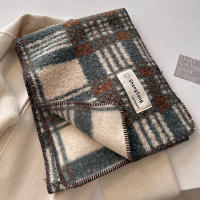 Nueva Bufanda De Lana Para Mujer Otoño Invierno Gruesa Suave Y Cálida Imitación a Cashmere Versátil Chal De Alta Calidad - details 6