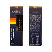 Pneumático De Bicicleta American Classic Timekeeper Ultraligero Para Carreras De Carretera Tipo Tubo/Tuboless 700x25C 700x28C 700x30C Negro/Amarillo - details 5