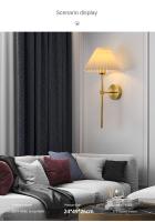 Lámpara De Pared Nórdica Retro Para Hogar Iluminación Creativa Decorativa Para Dormitorio Hotel Escritorio Escalera Fuente De Luz - details 7