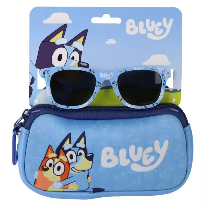 Set Gafas De Sol con Funda Bluey Azul Niño 85724 - 1