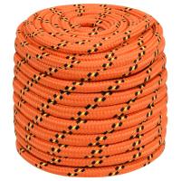 vidaXL Cuerda de barco polipropileno naranja 18 mm 25 m - details 1