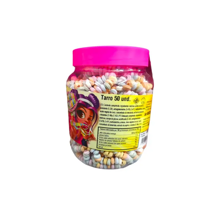 JL COLLARES - CARAMELOS COMPRIMIDOS TARRO/BOTE 50 UNIDADES - 1