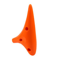 1PC Ocarina De Resina Plástica Con 12 Agujeros Alto C Ajuste De Tono Instrumento Musical Para Adultos Y Niños Multicolor - details 12