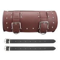 Bolsa De Sillín De Motocicleta De Cuero PU Para Harley Chopper Bobber Cruiser Sportster XL 883 1200 Bolsa De Herramientas Delantero Y Trasero - details 23