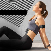 Entrenador Muscular Eléctrico Inalámbrico Para Hombres Y Mujeres 8 Pack 6 Pack Masajeador De Fitness Para Abdominales Material PU ABS Color Negro - details 1