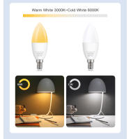 Bombilla LED Inteligente Ewelink E14 Wifi Zigbee RGBCW Vela Control Remoto Alexa Google Home Yandex Alice Smartthings Para Dormitorio - details 3