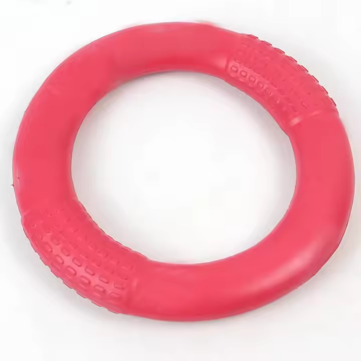 Juguetes Para Perros Disco Volador Interactivo Anti-Mordedor Atractivo De Anillo De Entrenamiento Suministros Para Masticación Agresiva - 1