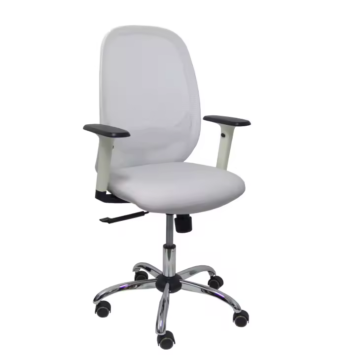 Silla de Oficina Ergonómica Piqueras Y Crespo con Brazos y Refuerzo Lumbar Regulables - 1