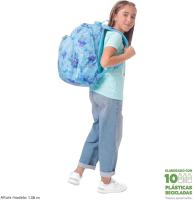 TOTTO Mochila Escolar Adaptable a Carro Acuareles – Estampado Polar | 20L | Portátil 14” | Correas Ergonómicas S | Bolsillo Botella | Eco Friendly - details 0