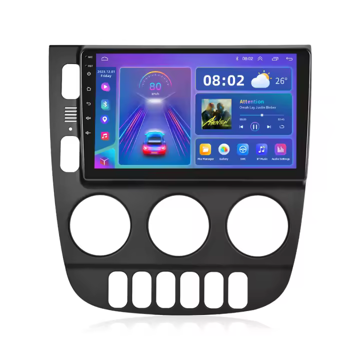 Podofo Radio de coche Android 2 Din para Mercedes-Benz ML320 2003 2004 2005 Carplay 8+128GB AI Voice WIFI+4G DSP GPS Navegación Multimedia Reproductor de Video - 1